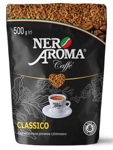 Картинка Кофе растворимый Nero Aroma Classico 500 г
