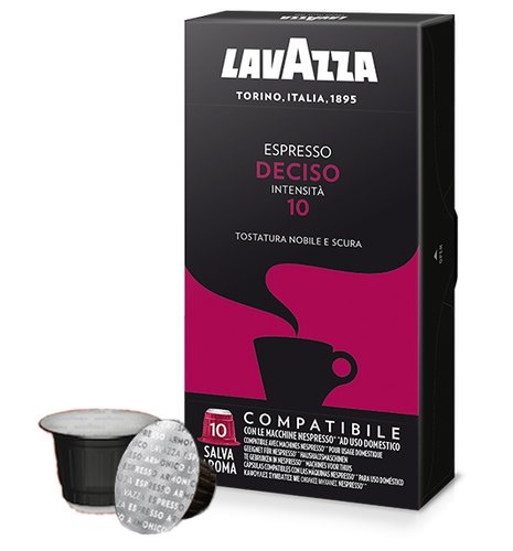 Зображення Кава в капсулах Nespresso Lavazza Deciso 10шт