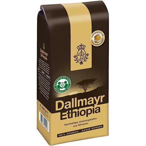 Картинка Кофе в зернах Dallmayr Ethiopia 500г