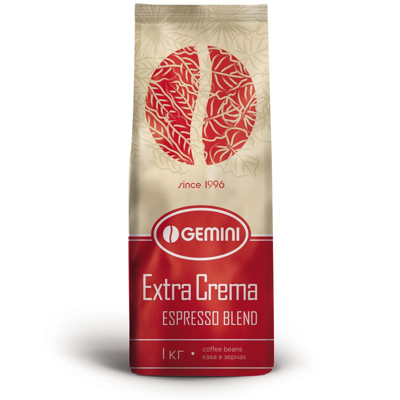 Картинка Кофе в зернах Gemini Extra Crema 1 кг